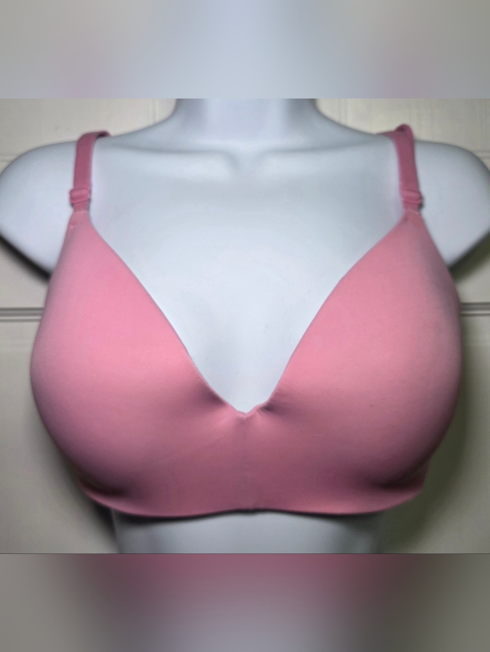 Pink by Victoria's Secret Wear Everywhere Wireless Push Up Bra- Size 38C Pink